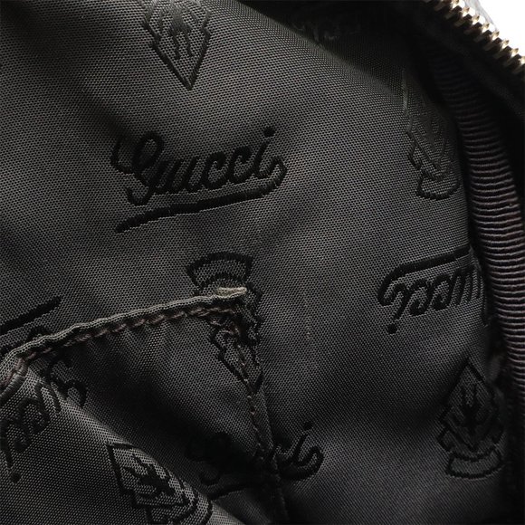 GUCCI Guccissima Shoulder Bag Leather Dark Brown - Picture 9 of 10